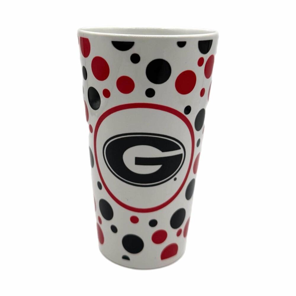 University of Georgia 15oz Polka Dot Tall Coffee Mug